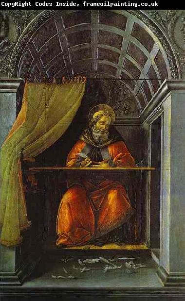 Sandro Botticelli St. Augustine in Cell